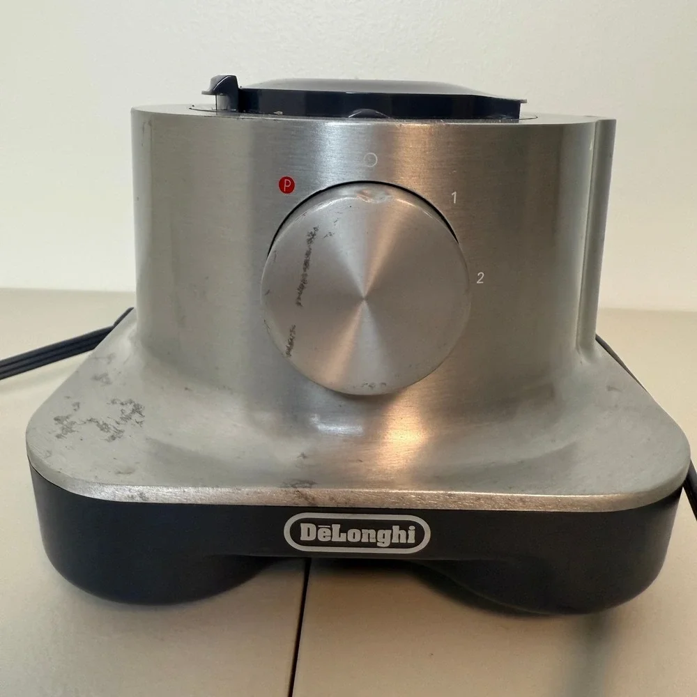 DeLonghi DFP250 9-Cup Food Processor Stainless Motor BASE ONLY - Tested & Works